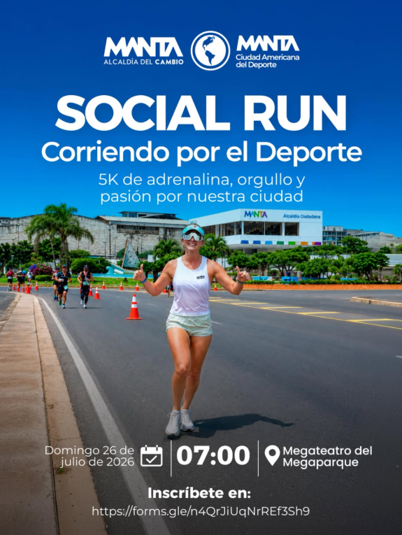 Social Run en Manta