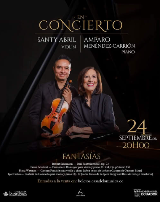 Santy Abril y Amparo Menéndez-Carrión